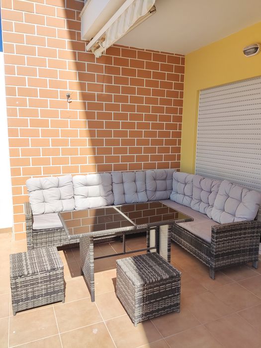 Sofá de jardim Leroy Merlin