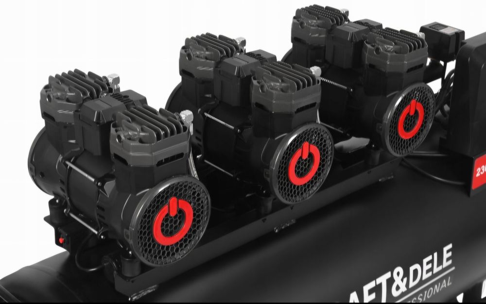 Kompresor 6 cylindrów! 200L 3x2.2 kw+ SEPARATOR tablet 750l/min