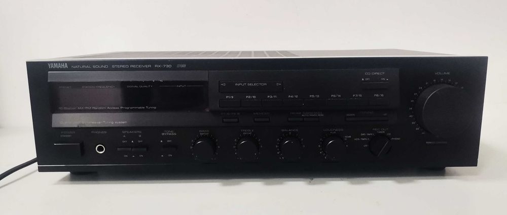 Yamaha RX-730 + CDX-490 Zestaw Audio HI-FI Wzmacniacz Amplituner Odtwarzacz