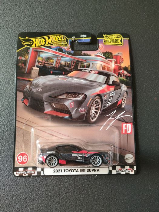 2021 Toyota GR Supra Boulevard Formula Drift Hot Wheels Premium JDM
