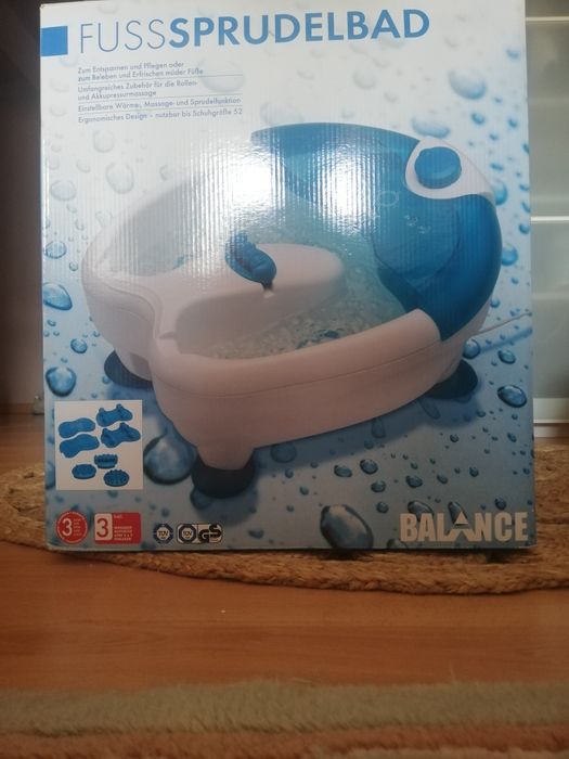 Hidromassagem para os pés