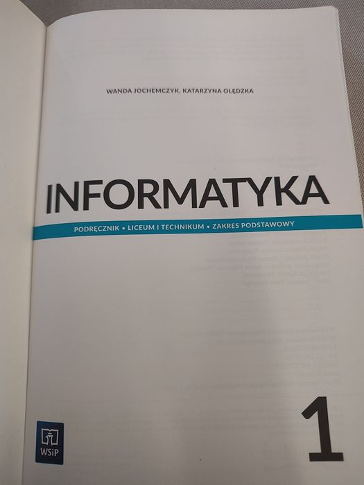Książka do informatyki