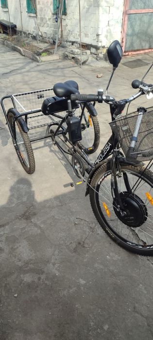 Електповелосипед трехколесный