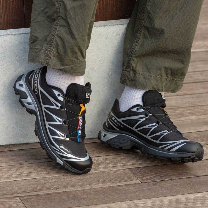 Мужские водонепроницаемые кроссовки Salomon XT-6 Gore-Tex GTX саломон