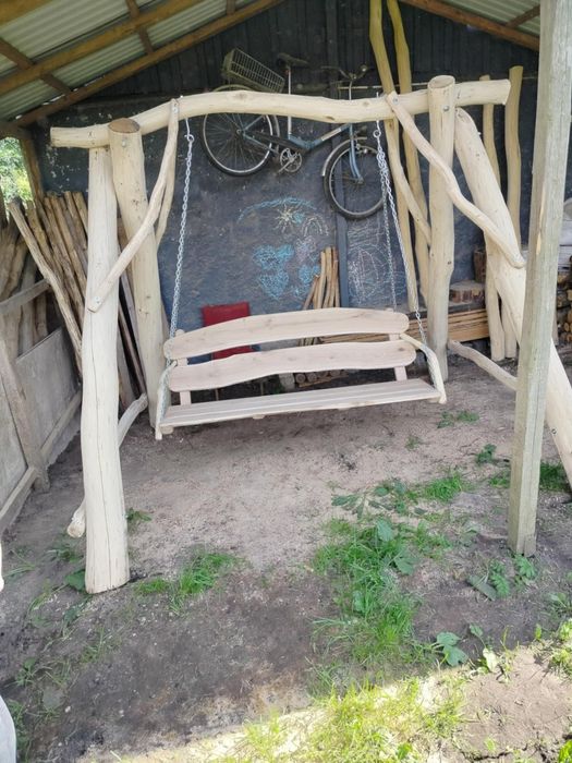 Huśtawka dębowa. Polecam!