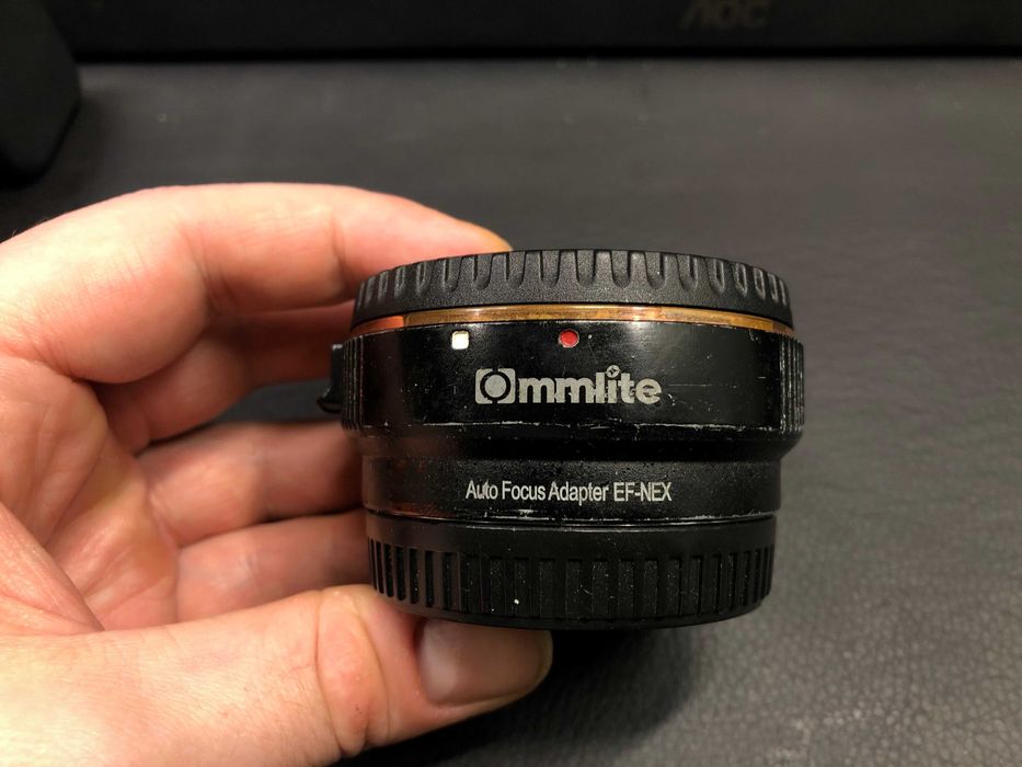 Commlite Canon EF - Sony E (автофокусний перехідник)