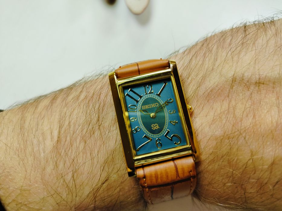 Zegarek Seiko Tank Quartz wysyłka paczkomat gratis