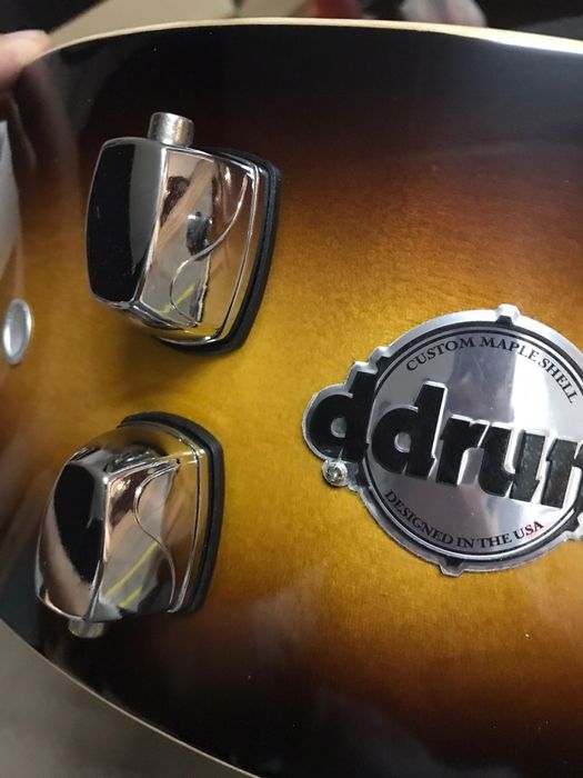 Bateria DDrum Dominion (Classic 90s Maple) Die-Cast Hoops s/hardwear