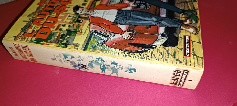 Livro antigo banda desenhada L'autoroute du soleil