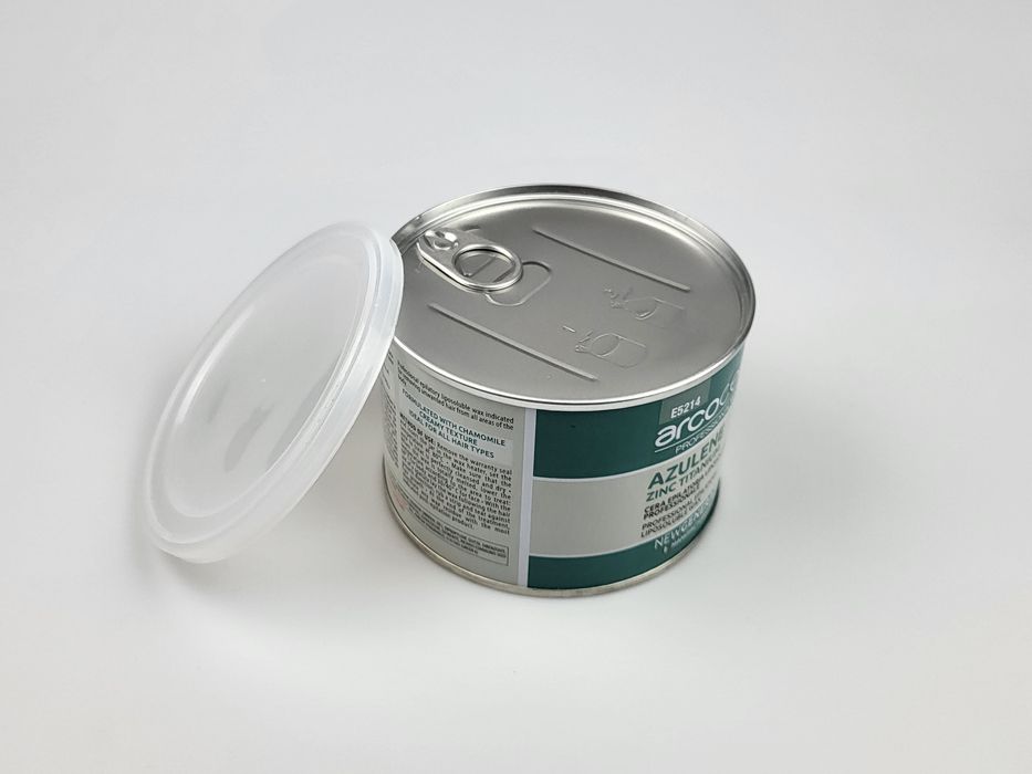 Wosk do depilacji w puszce Azulenowy 400 ML