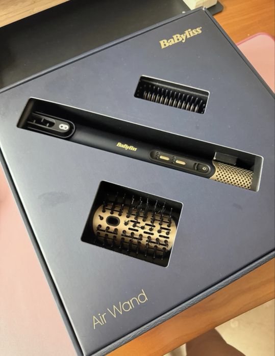 Babyliss Air Wand Blow Dry Brush Interchangeable - NOVO