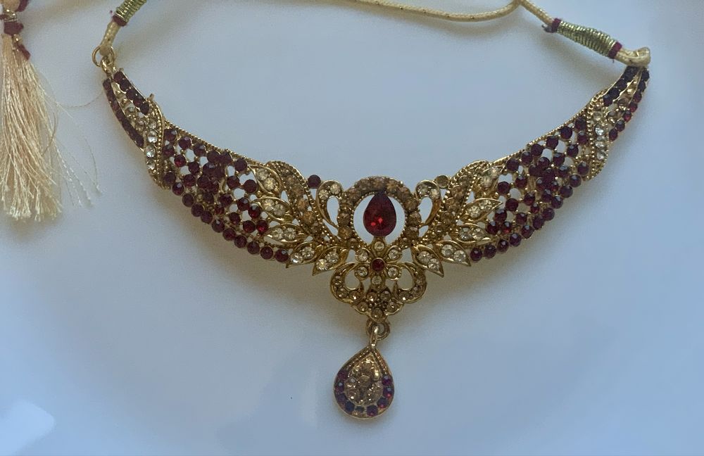 Весільнє індійське кольє чокер