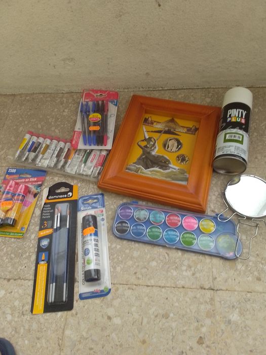 Conjunto de Material de pintura