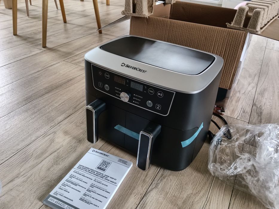 Airfryer dwukomorowy SilverCrest