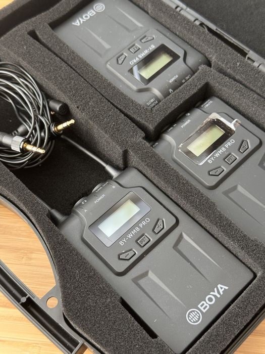 Kit Microfone Wireless Boya BY-WM8 Pro-K2