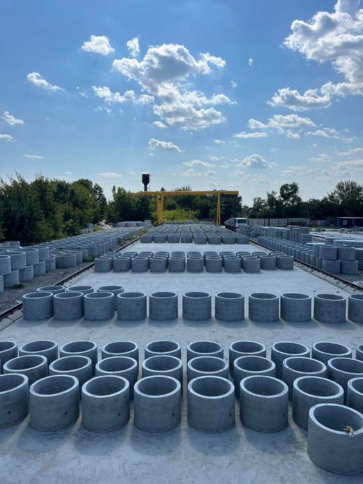 Кільця бетонні, кольца каналізаційні, днища і кришки, для септиків