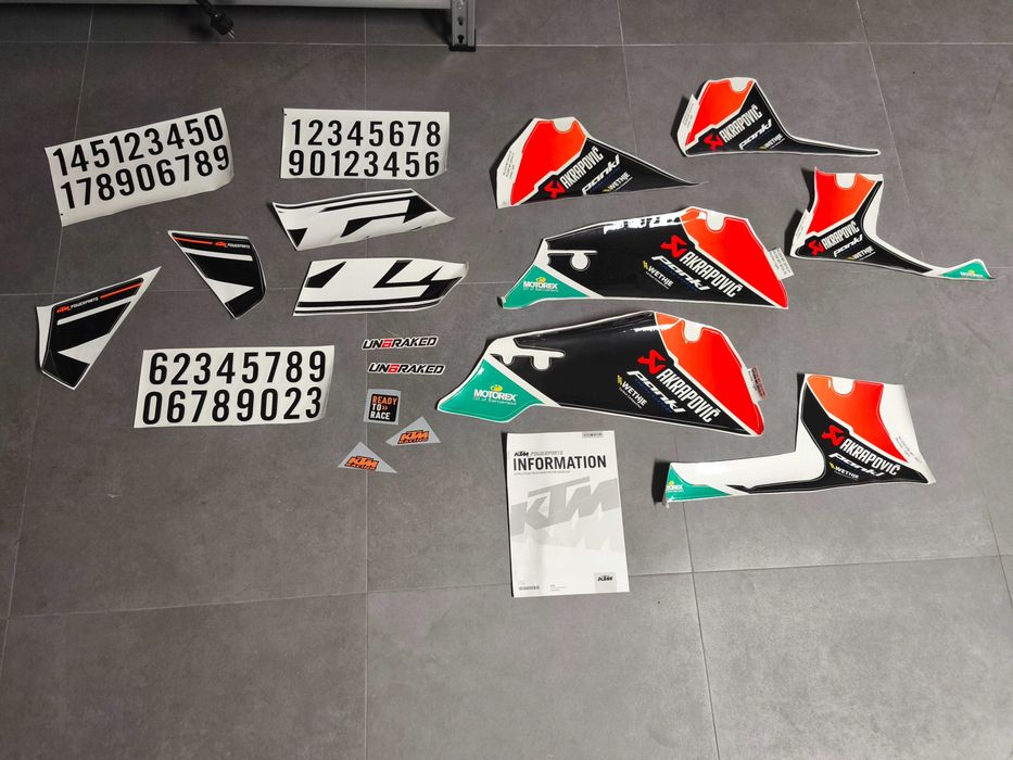 Material vário KTM Duke RC 125 200 400