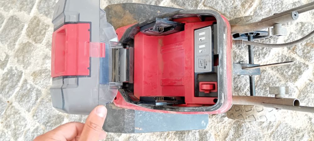 Motocultivadora einhell a bateria