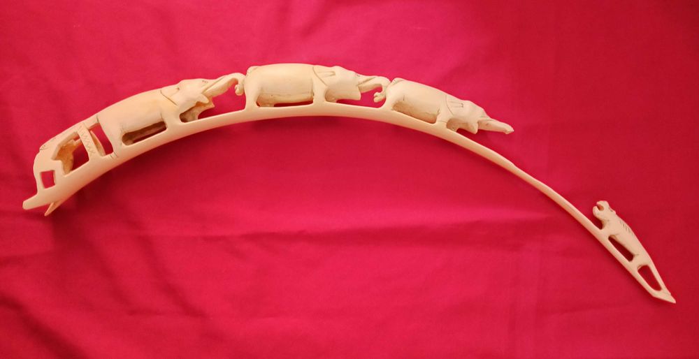 Peça presa de origem africana