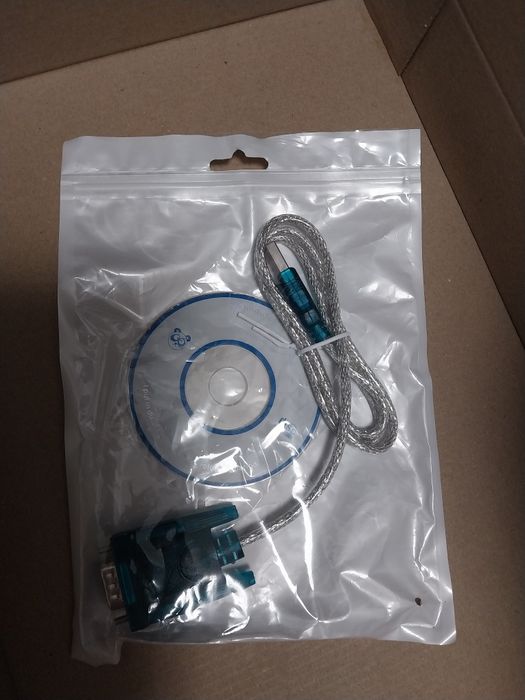 Адаптер RS232-USB (CH340) + MiniCD з драйвером