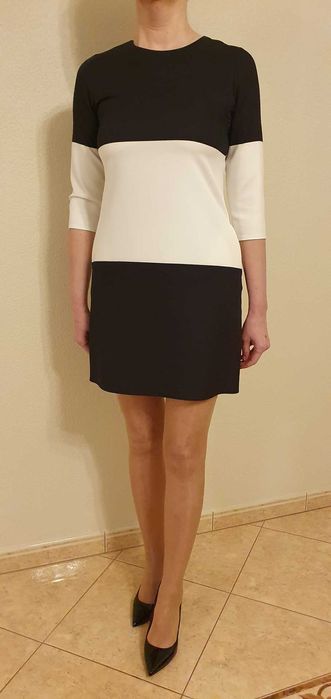 Czarno-biała Sukienka Roz. 36
