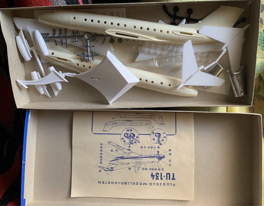 Сборные модели самолетов VEB Plasticart 1:100