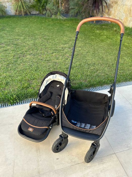 Conjunto babycoque, com base Isofix e cadeira de passeio Joie I-Gemm2