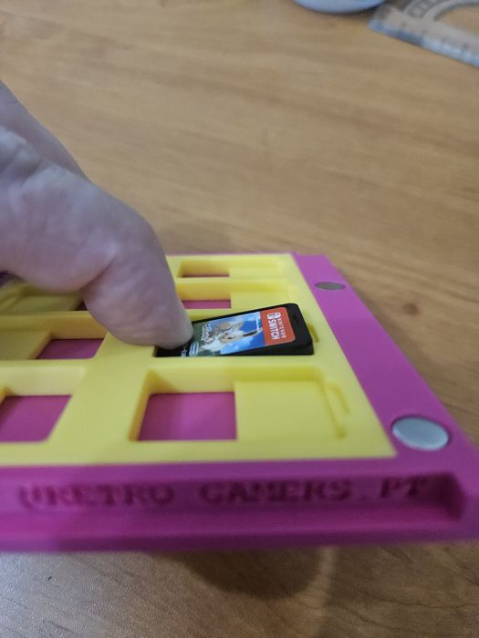 Cartucho Gameboy porta jogos switch 3D