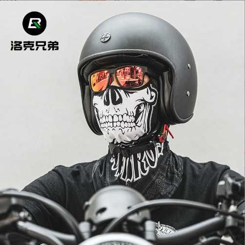 Балаклава ROCKBROS YPP077-1 з черепом Подшлемник ветрозащитный на шею