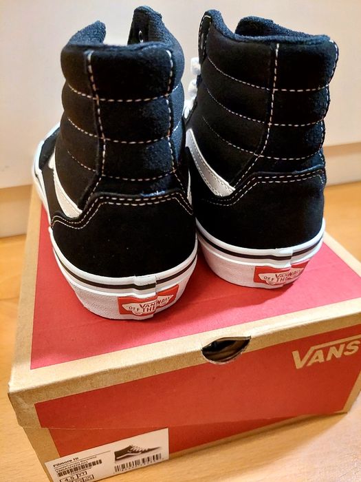 Trampki Vans wysokie nowe