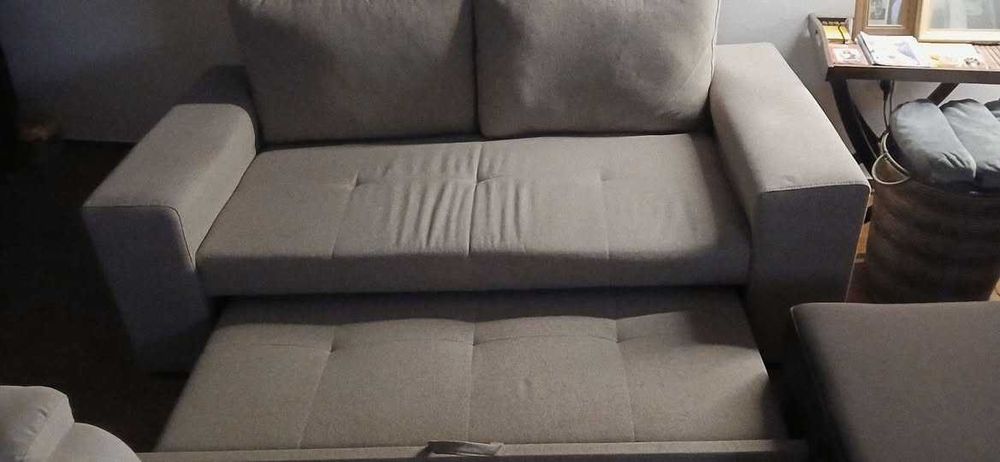 Sofá Cama em tecido. NOVO