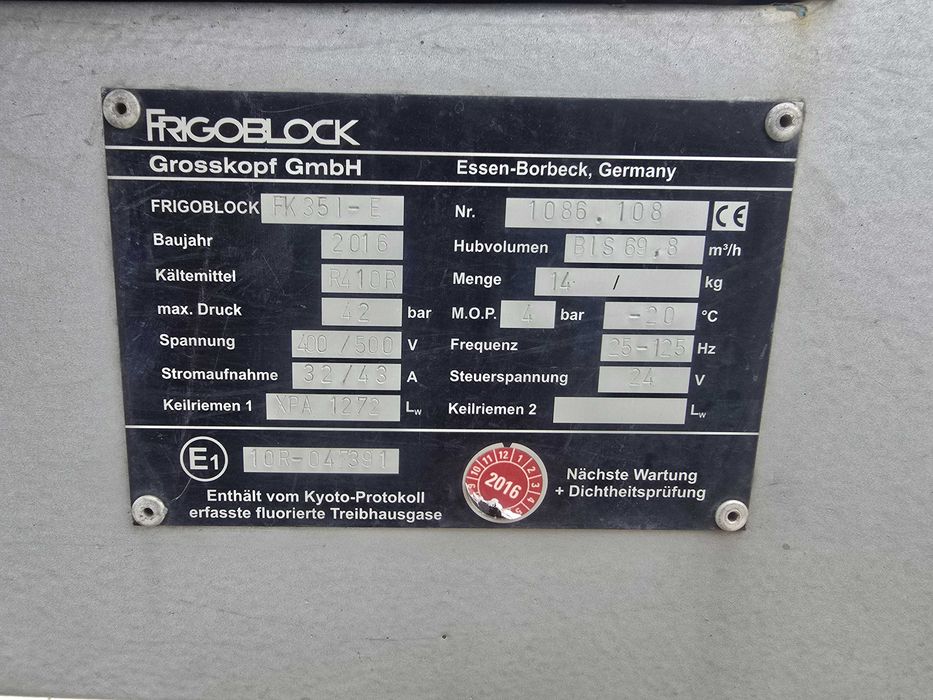 Agregat chłodniczy Frigoblock