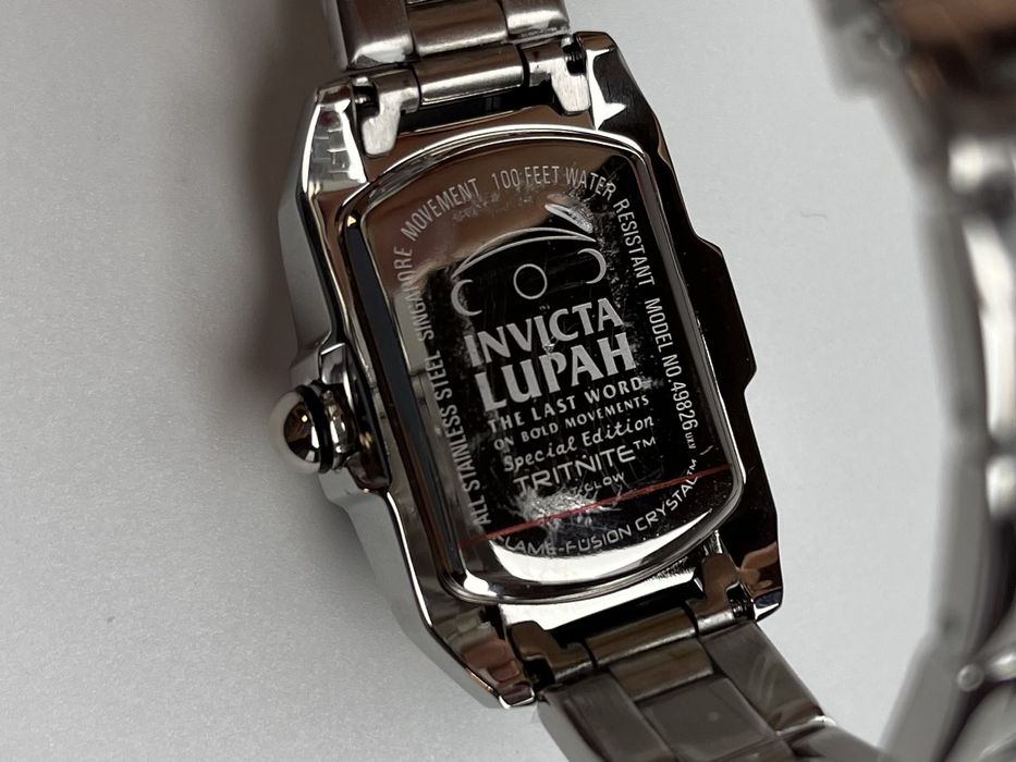 Invicta 49826, жіночий сріблястий годинник, invicta lupah