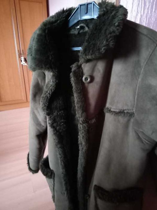 Kurtka damska zimowa futro 40+szal