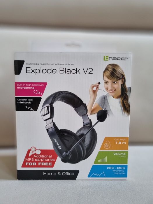 Tracer Słuchawki z mikrofonem