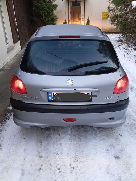 Peugeot 206, 2004r, jeden właściciel, niski przebieg, na chodzie.
