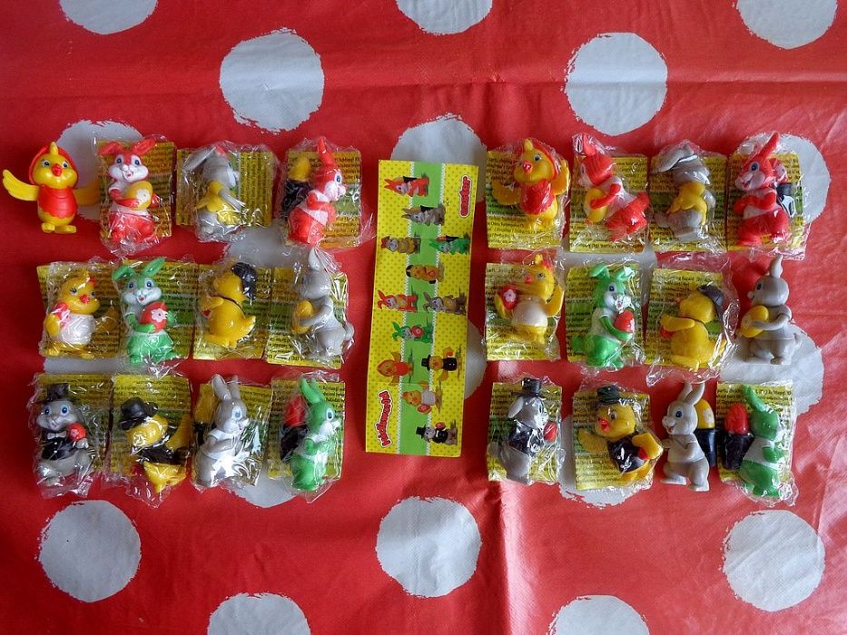 NOWA figurka figurki komplet wielkanoc zajączek miami biedronka