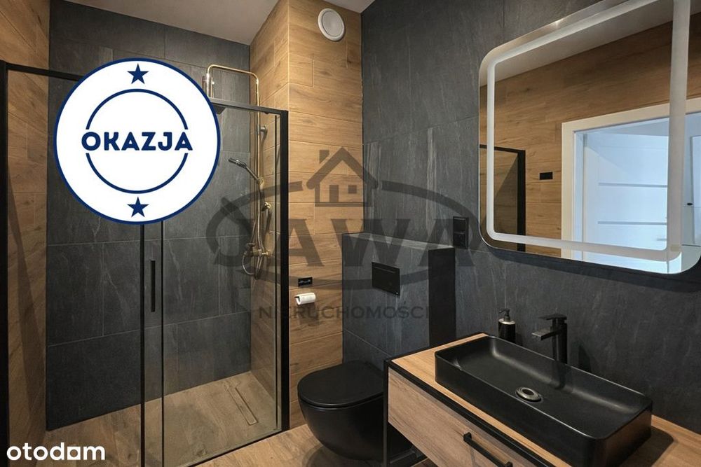 NOWA CENA Umeblowane M-4 77 m2, parking | Osielsko