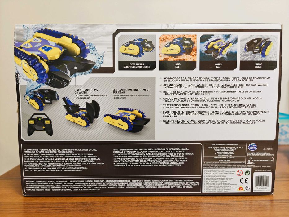 Air Hogs Thunder Trax Zdalnie Sterowany Pojazd Lądowy/Wodny