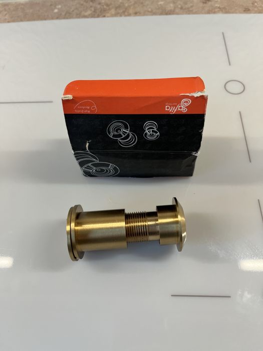 Wizjer drzwiowy mosiezny judasz Safita fi27 44-90 mm