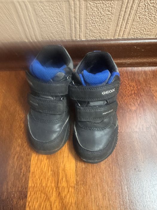 Чоботи Geox в чорному кольорі