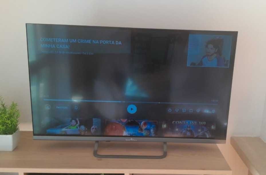 Smart Tv 32 polegadas praticamente nova!!!