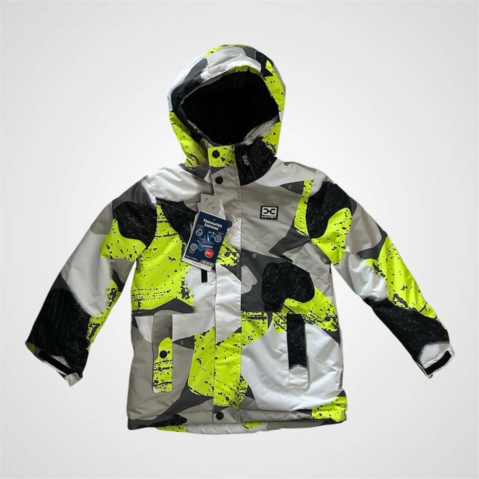 Chlopieca kurtka narciarska snowboardowa r.122