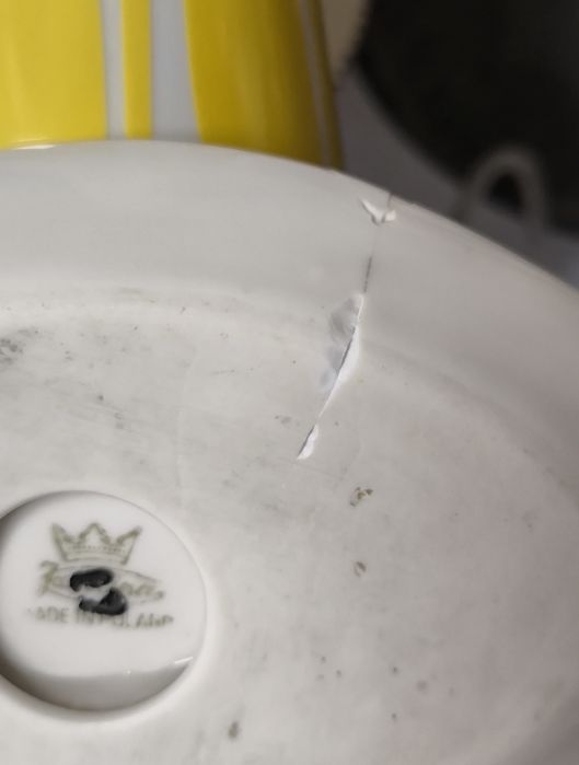 Popielniczka Karolina pikasiak D. Duszniak piękna stara porcelana