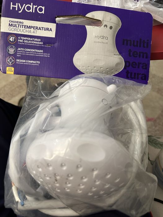 Chuveiro Elétrico Hydra Gorducha 4T (Novo/Selado)