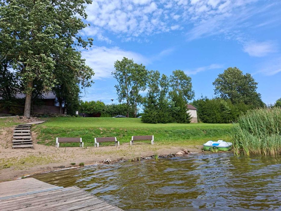 DOM SUWALSZCZYZNA jacuzi nad jeziorem wolne wrzesięń