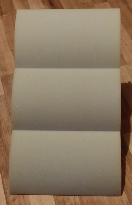 Schodki z pianki tapicerskiej dla psa - zaokrąglone