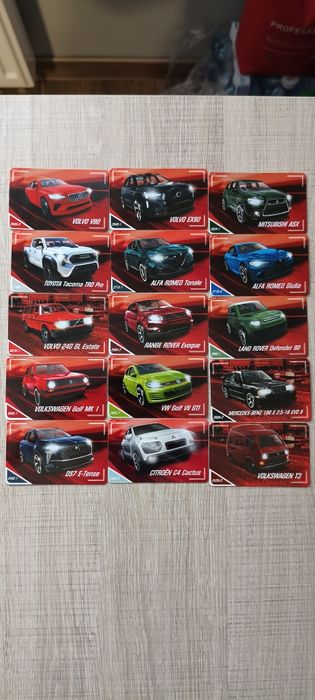 Karty kolekcjonerskie majorette