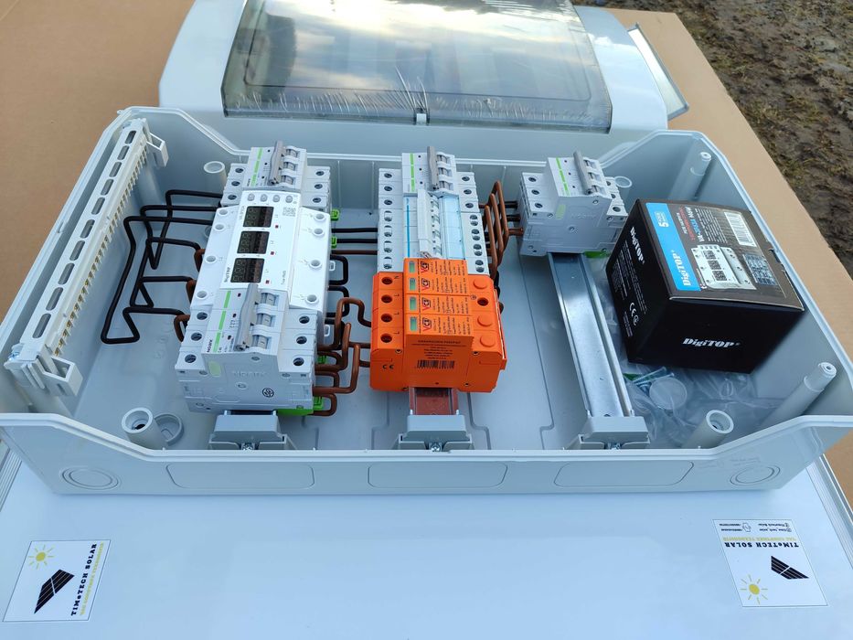 Готовий щиток захисту інвертора 3 фази/ Deye 12...30 кВт AC