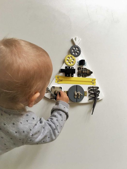Tablica manipulacyjna ABAM | sensoryczna | Montessori